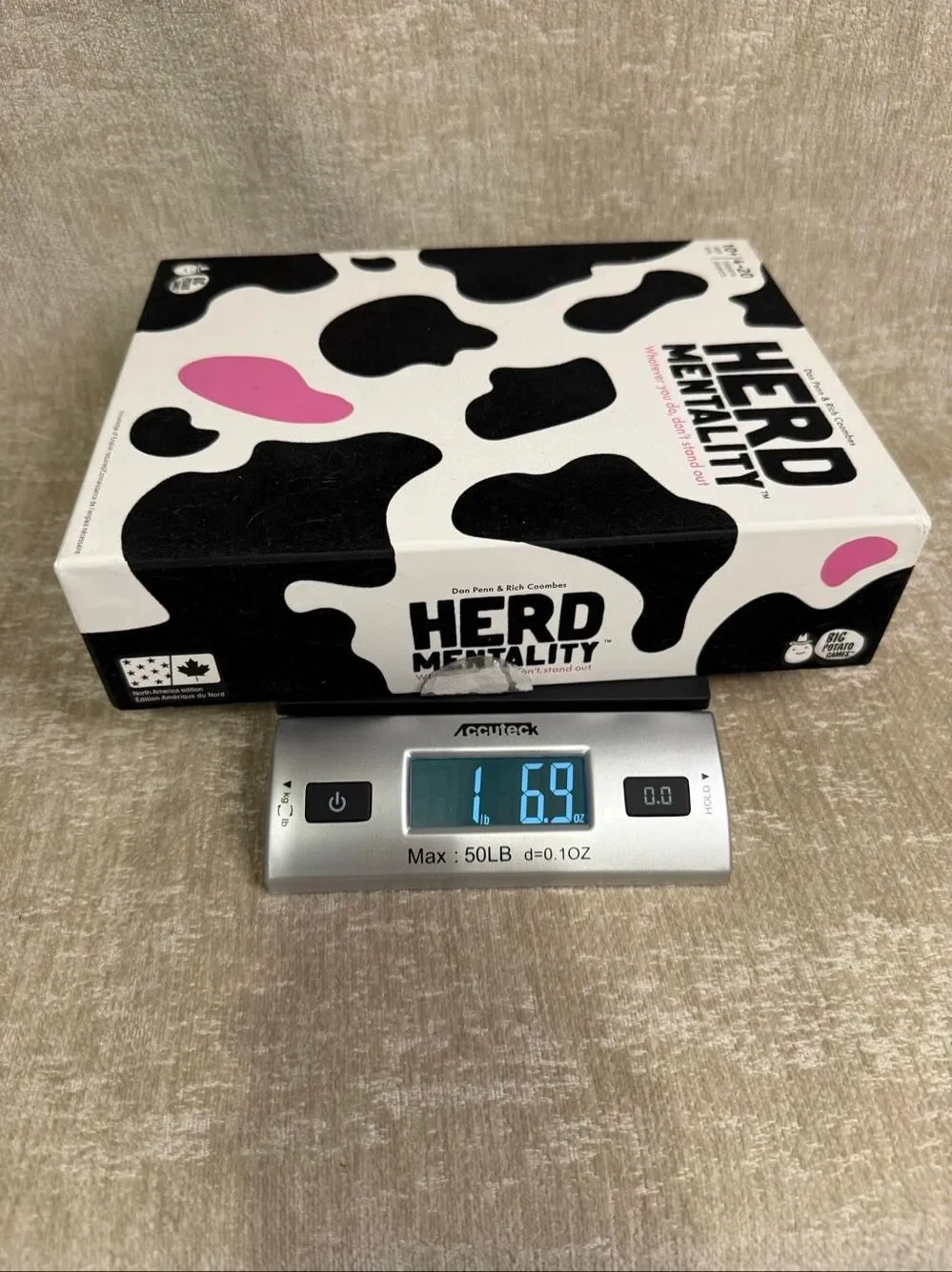 Big Potato Games Herd Mentality: Udderly Funny Family Board Game